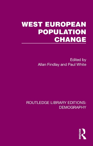 Бумажная книга «West European Population Change» - фото №1