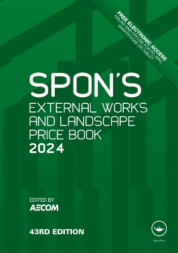 Бумажная книга «Spon's External Works and Landscape Price Book 2024» - фото №1