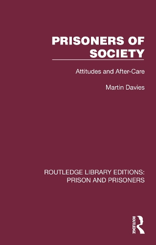 Бумажная книга «Prisoners of Society: Attitudes and After-Care», автор Мартин Дэвис - фото №1
