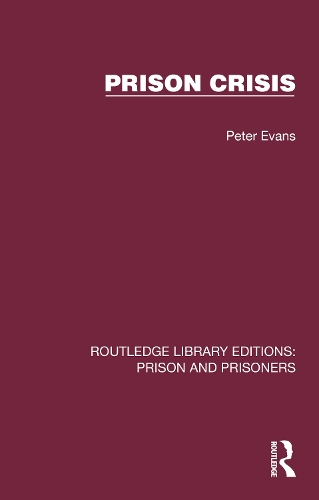 Паперова книга «Prison Crisis», автор Пітер Еванс - фото №1