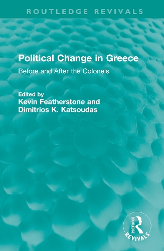 Бумажная книга «Political Change in Greece: Before and After the Colonels» - фото №1