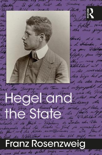 Бумажная книга «Hegel and the State», автор Франц Розенцвейг - фото №1