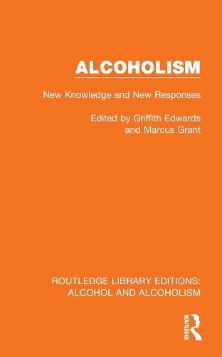 Бумажная книга «Alcoholism: New Knowledge and New Responses» - фото №1