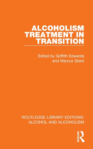 Бумажная книга «Alcoholism Treatment in Transition» - фото №1