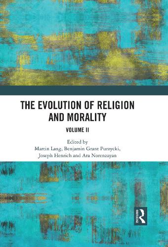 Паперова книга «The Evolution of Religion and Morality: Volume II» - фото №1