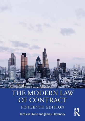 Паперова книга «The Modern Law of Contract», авторів Джеймс Девенні, Річард Стоун - фото №1