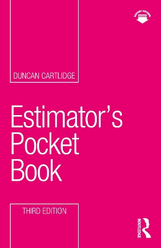 Бумажная книга «Estimator’s Pocket Book», автор Дункан Картлидж - фото №1