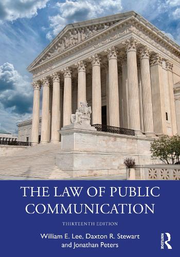 Бумажная книга «The Law of Public Communication», авторов Дакстон Р. Стюарт, Джонатан Питерс, Уильям Э. Ли - фото №1