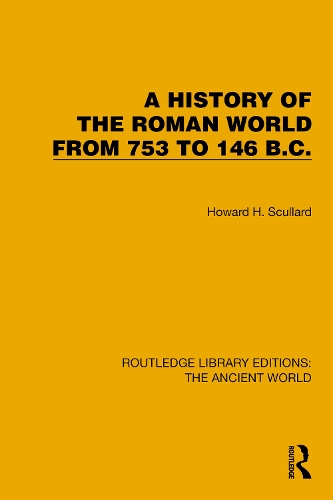 Бумажная книга «A History of the Roman World from 753 to 146 B.C.», автор Говард Х. Скаллард - фото №1