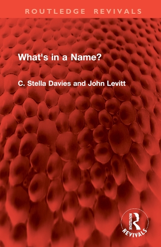 Паперова книга «What's in a Name?», авторів К. Стелла Девіс, Джон Левітт - фото №1
