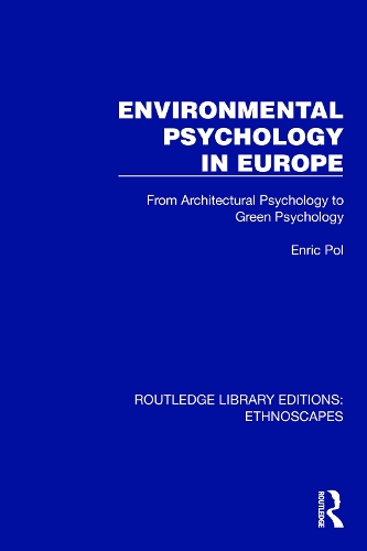 Бумажная книга «Environmental Psychology in Europe: From Architectural Psychology to Green Psychology», автор Энрик Поль - фото №1