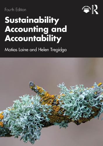 Паперова книга «Sustainability Accounting and Accountability», авторів Хелен Трегідга, Матіас Лайн - фото №1