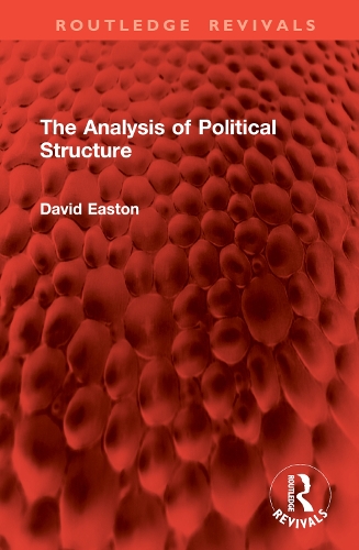 Паперова книга «The Analysis of Political Structure», автор Девід Істон - фото №1