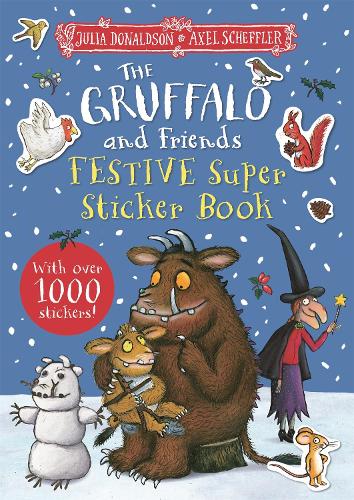 [object Object] «The Gruffalo and Friends Festive Super Sticker Book», автор Джулия Дональдсон - фото №1