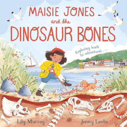 Паперова книга «Maisie Jones and the Dinosaur Bones», автор Лілі Мюррей - фото №1