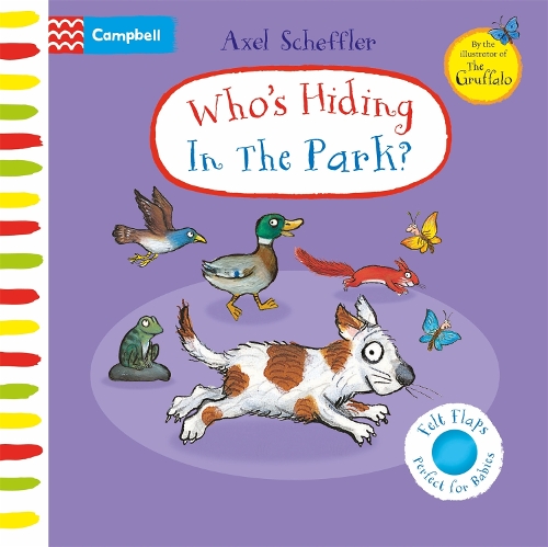 [object Object] «Who's Hiding In The Park?: A Felt Flaps Book», автор Campbell Books - фото №1