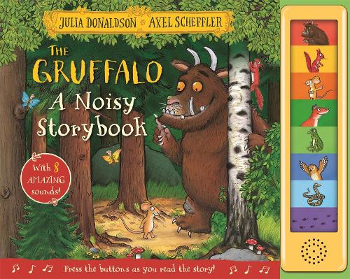 Бумажная книга «The Gruffalo: A Noisy Storybook», автор Джулия Дональдсон - фото №1