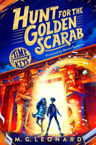 Бумажная книга «Hunt for the Golden Scarab», автор M. Г. Леонард - фото №1