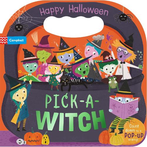 Бумажная книга «Pick-a-Witch: Happy Halloween», автор Campbell Books - фото №1