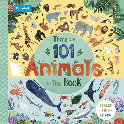 [object Object] «There Are 101 Animals in This Book», автор Campbell Books - фото №1