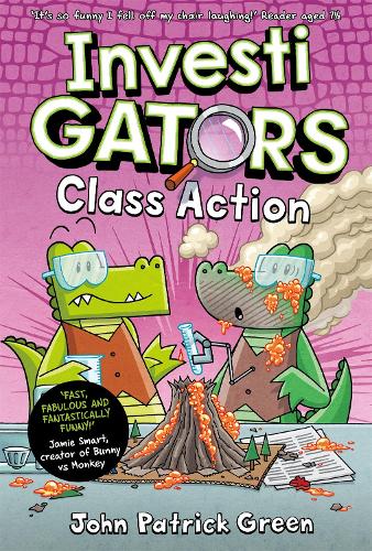 Бумажная книга «InvestiGators: Class Action: A Laugh-Out-Loud Comic Book Adventure!», автор Джон Патрик Грин - фото №1