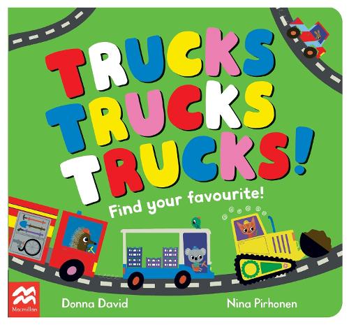 Бумажная книга «Trucks Trucks Trucks!: Find Your Favourite», автор Донна Дэвид - фото №1