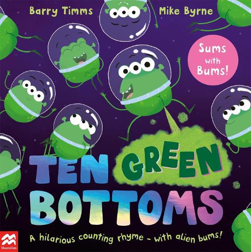 Бумажная книга «Ten Green Bottoms: A laugh-out-loud rhyming counting book», автор Барри Тиммс - фото №1