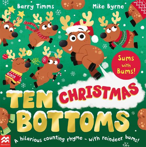Бумажная книга «Ten Christmas Bottoms: Sums with Bums!», автор Барри Тиммс - фото №1