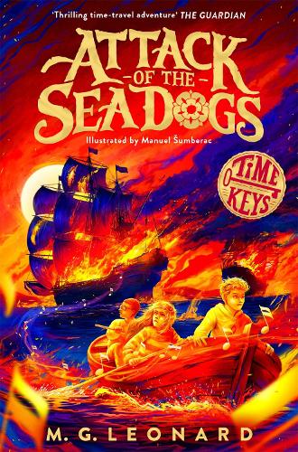 Бумажная книга «Attack of the Sea Dogs», автор M. Г. Леонард - фото №1