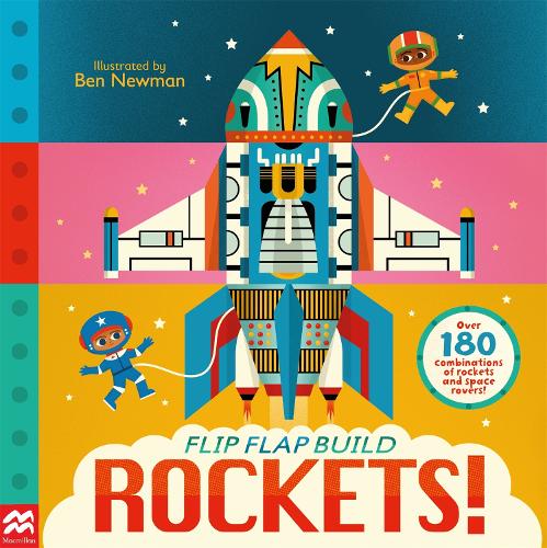 [object Object] «Flip, Flap, Build: Rockets», автор Macmillan Children's Books - фото №1