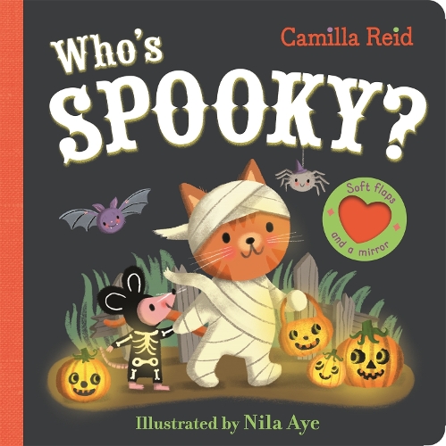 Паперова книга «Who's Spooky?: With Soft Flaps and a Mirror», автор Камілла Рейд - фото №1