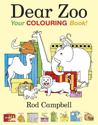 [object Object] «Dear Zoo: Your Colouring Book», автор Род Кэмпбелл - фото №1