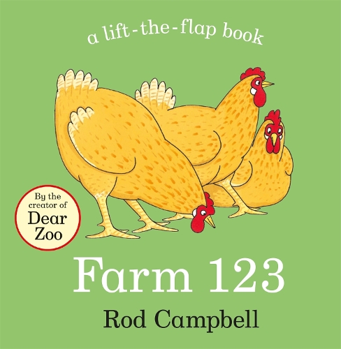 Бумажная книга «Farm 123: A lift-the-flap book by the creator of Dear Zoo», автор Род Кэмпбелл - фото №1