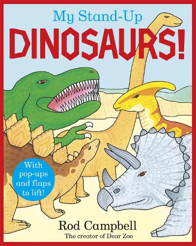 [object Object] «My Stand-Up Dinosaurs: A Pop-Up Lift-the-Flap Book», автор Род Кэмпбелл - фото №1