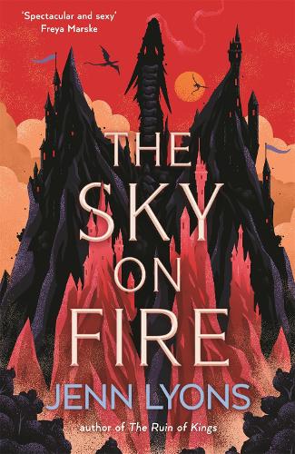 Бумажная книга «The Sky on Fire», автор Дженн Лайонс - фото №1