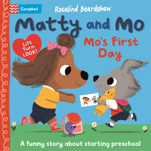 Бумажная книга «Mo's First Day: A funny lift-the-flap story about starting preschool», автор Campbell Books - фото №1