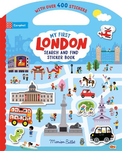[object Object] «My First Search and Find London Sticker Book», автор Campbell Books - фото №1