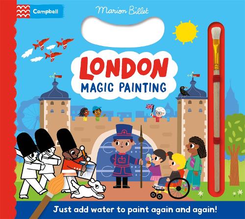 [object Object] «London Magic Painting: Just add water for mess-free fun!», автор Campbell Books - фото №1