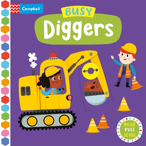 Паперова книга «Busy Diggers», автор Campbell Books - фото №1