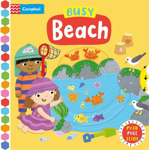 Бумажная книга «Busy Beach», автор Campbell Books - фото №1