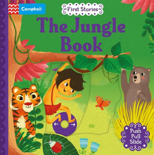 Бумажная книга «The Jungle Book: A Push, Pull, Slide Book», автор Campbell Books - фото №1