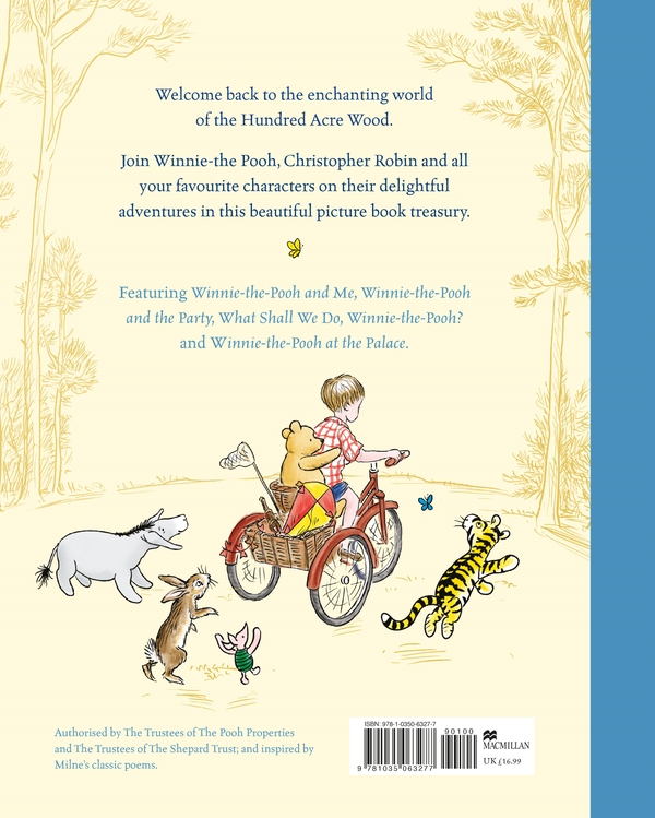 Бумажная книга «Winnie-the-Pooh: A Treasury of Heart-warming Adventures in Rhyme», автор Джин Уиллис - фото №1