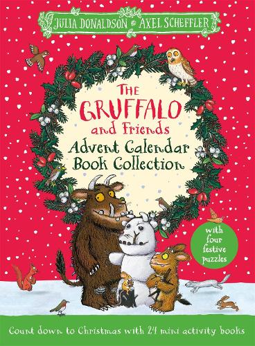 Бумажная книга «The Gruffalo and Friends Advent Calendar Book Collection: count down to Christmas with 24 mini activity books», автор Джулия Дональдсон - фото №1