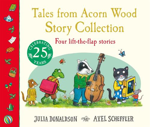 Бумажная книга «Tales from Acorn Wood: Story Collection: Four lift-the-flap stories», автор Джулия Дональдсон - фото №1