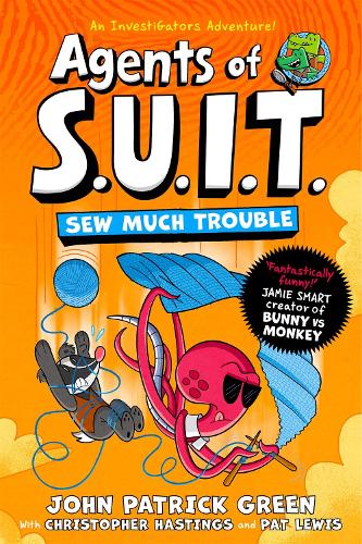 Паперова книга «Agents of S.U.I.T.: Sew Much Trouble», автор Джон Патрік Грін - фото №1