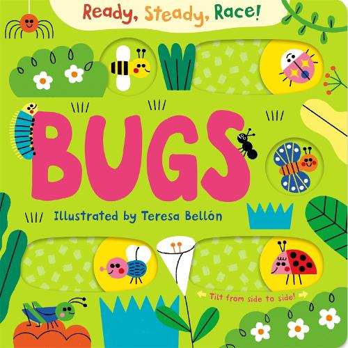 Паперова книга «Ready, Steady, Race! Bugs», автор Macmillan Children's Books - фото №1