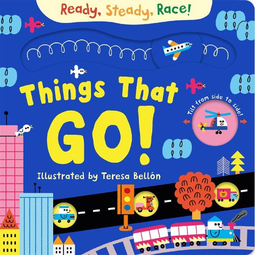 Паперова книга «Ready, Steady, Race! Things That Go!», автор Macmillan Children's Books - фото №1