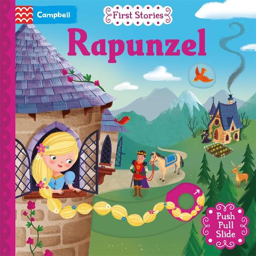 Бумажная книга «Rapunzel: A Push, Pull, Slide Book», автор Campbell Books - фото №1