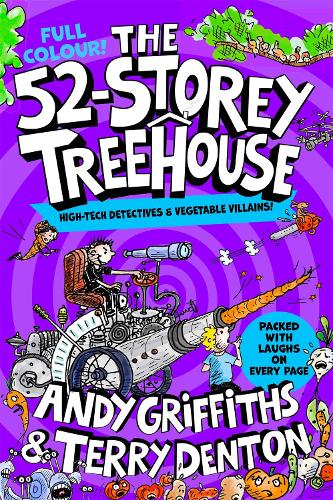 Бумажная книга «The 52-Storey Treehouse: Colour Edition!», автор Энди Гриффитс - фото №1