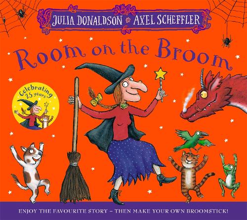 Бумажная книга «Room on the Broom 25th Anniversary Edition: Enjoy the favourite story – then make your own broomstick!», автор Джулия Дональдсон - фото №1